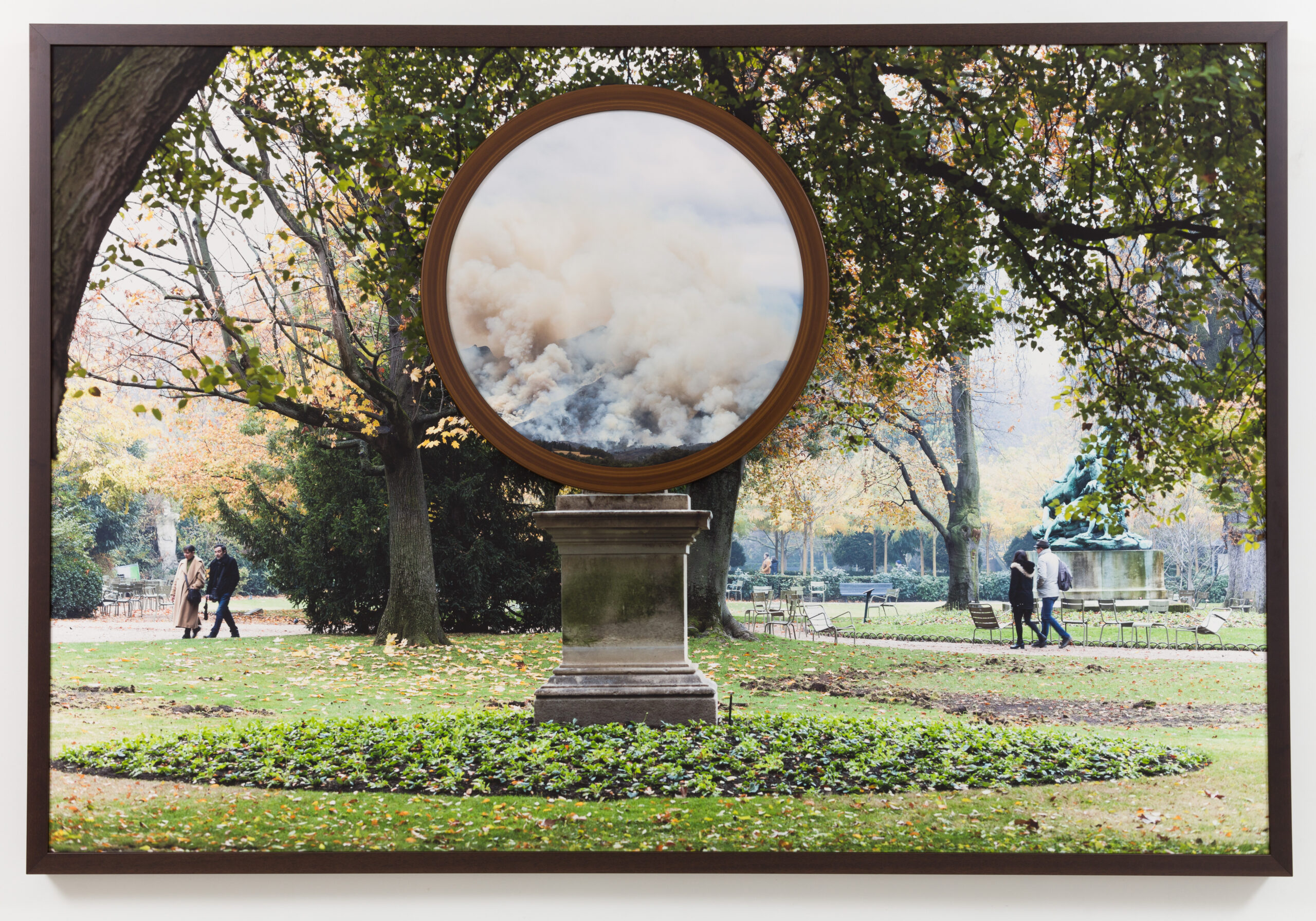 Todd Gray, Paris/Cape Town, 2019, two archival pigment prints in artist’s frames. Courtesy of the Artist and David Lewis, New York.