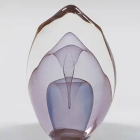Dominick Labino, Untitled from the Emergence Series, 1979, blown glass. Collection of the Kalamazoo Institute of Arts; Gift of Dr. and Mrs. Clarence Nyce, 2010.2